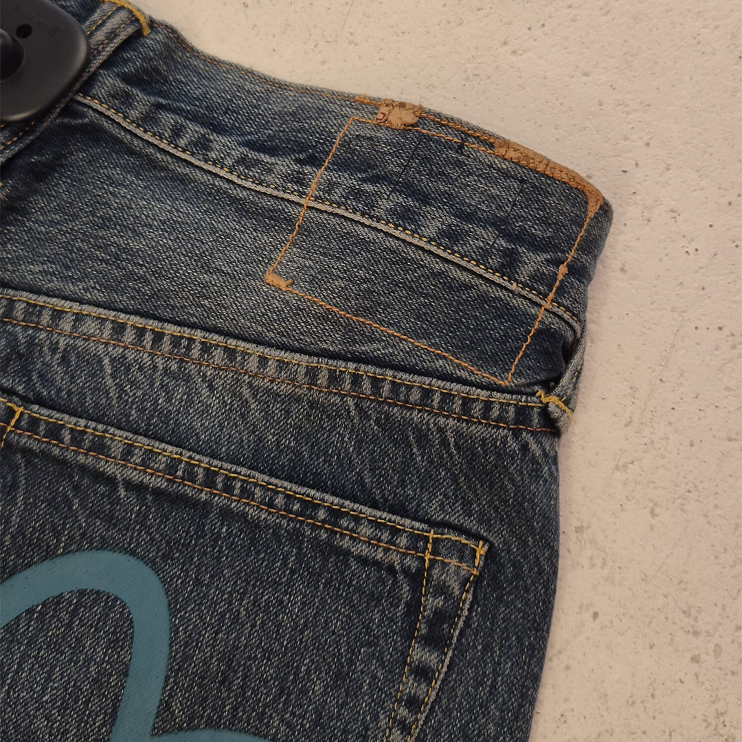 Evisu Blue Seagull Pants (30x34)