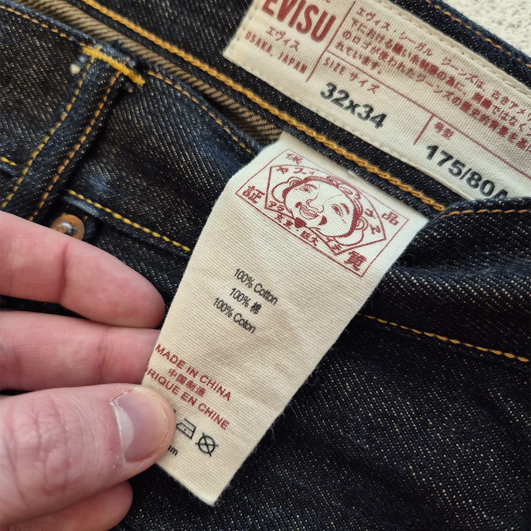 Evisu Purple Daicock Denim Pants (32x34)