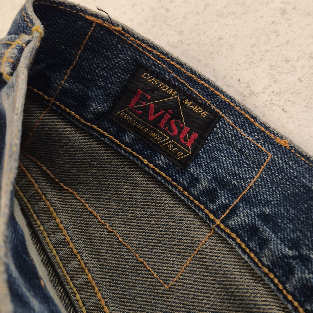 Evisu Blue Seagull Pants (30x34)