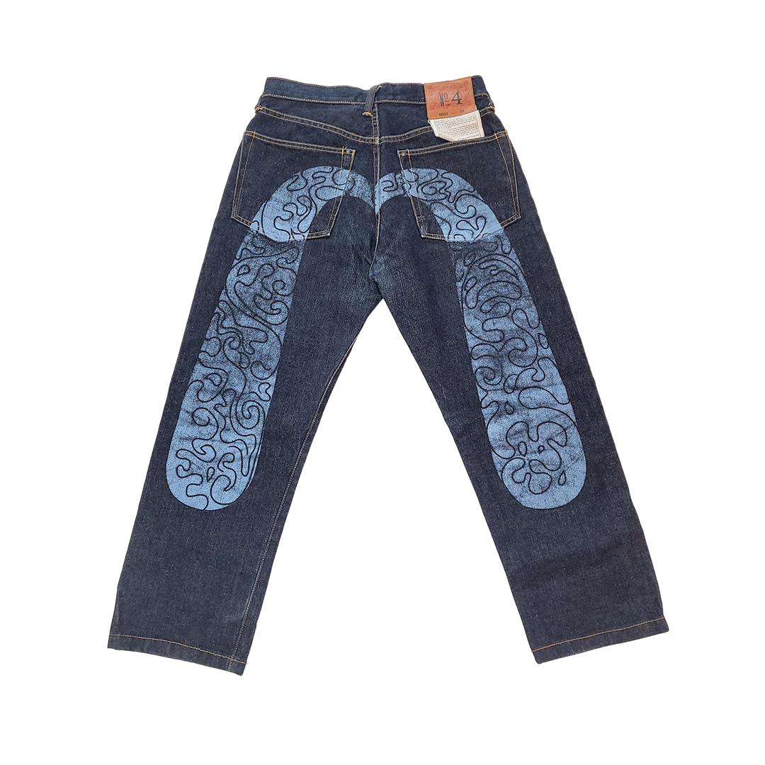 Evisu Blue Daicock Jeans (30)