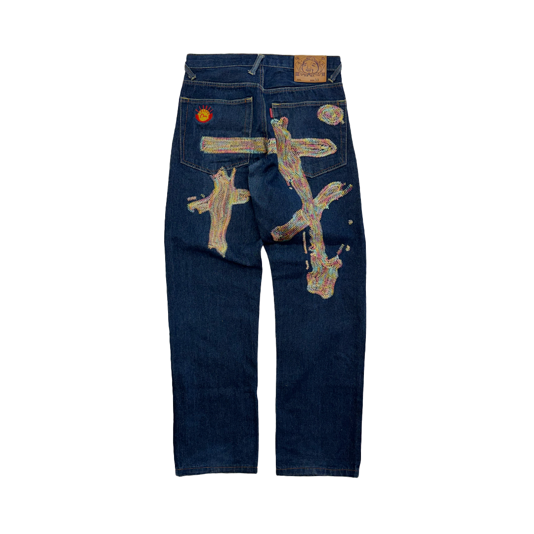 Evisu Embroidered Kanji Jeans (30)