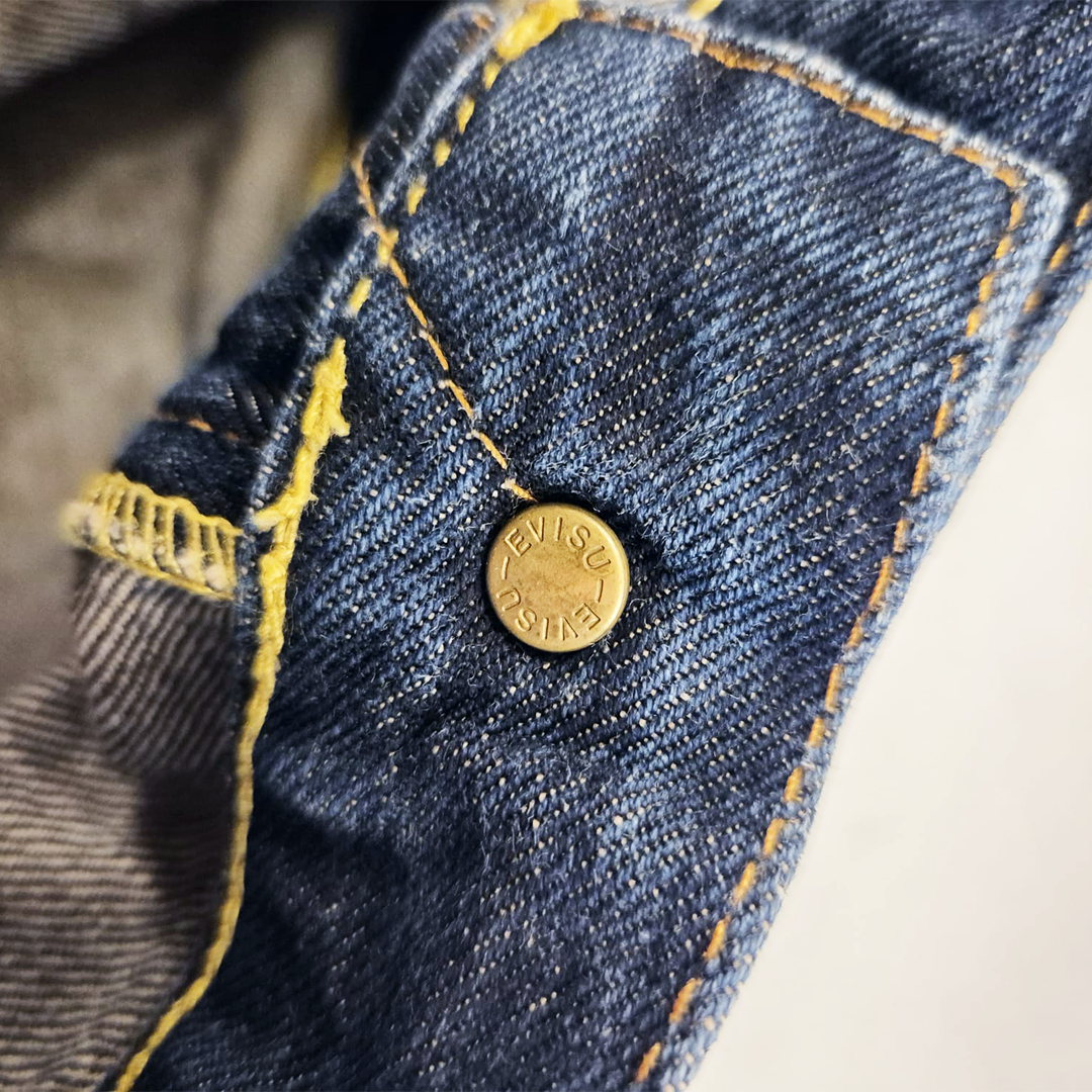 Evisu Red Daicock Capri Pants (40)