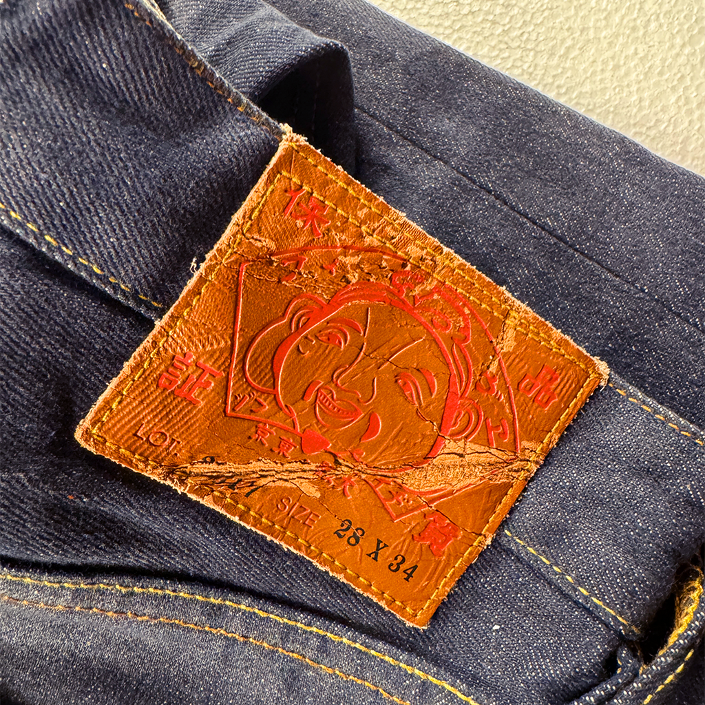 Evisu Paint Splatter Daicock Denim Pants (28x34)