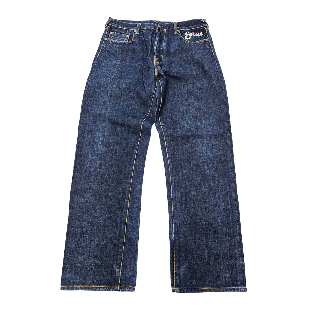 Evisu Seagull Godhead Denim Pants (34)