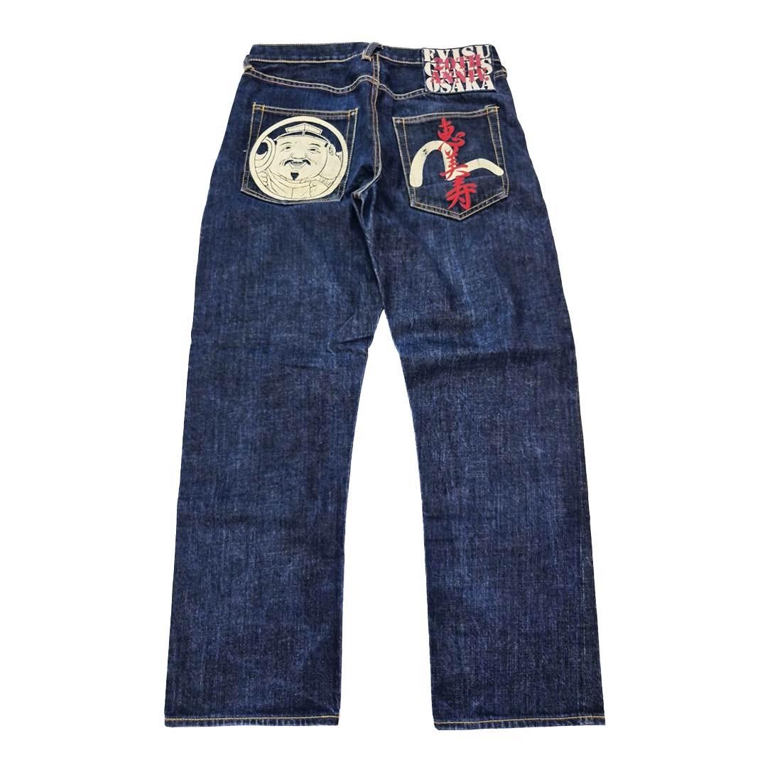 Evisu Seagull Godhead Denim Pants (34)