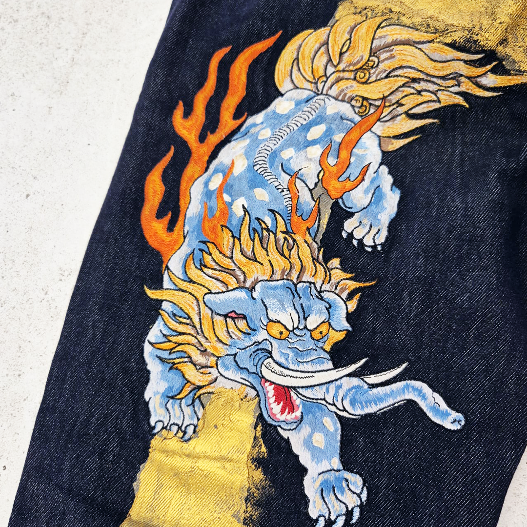 Evisu Golden Painting Daicock Pants (30x34)