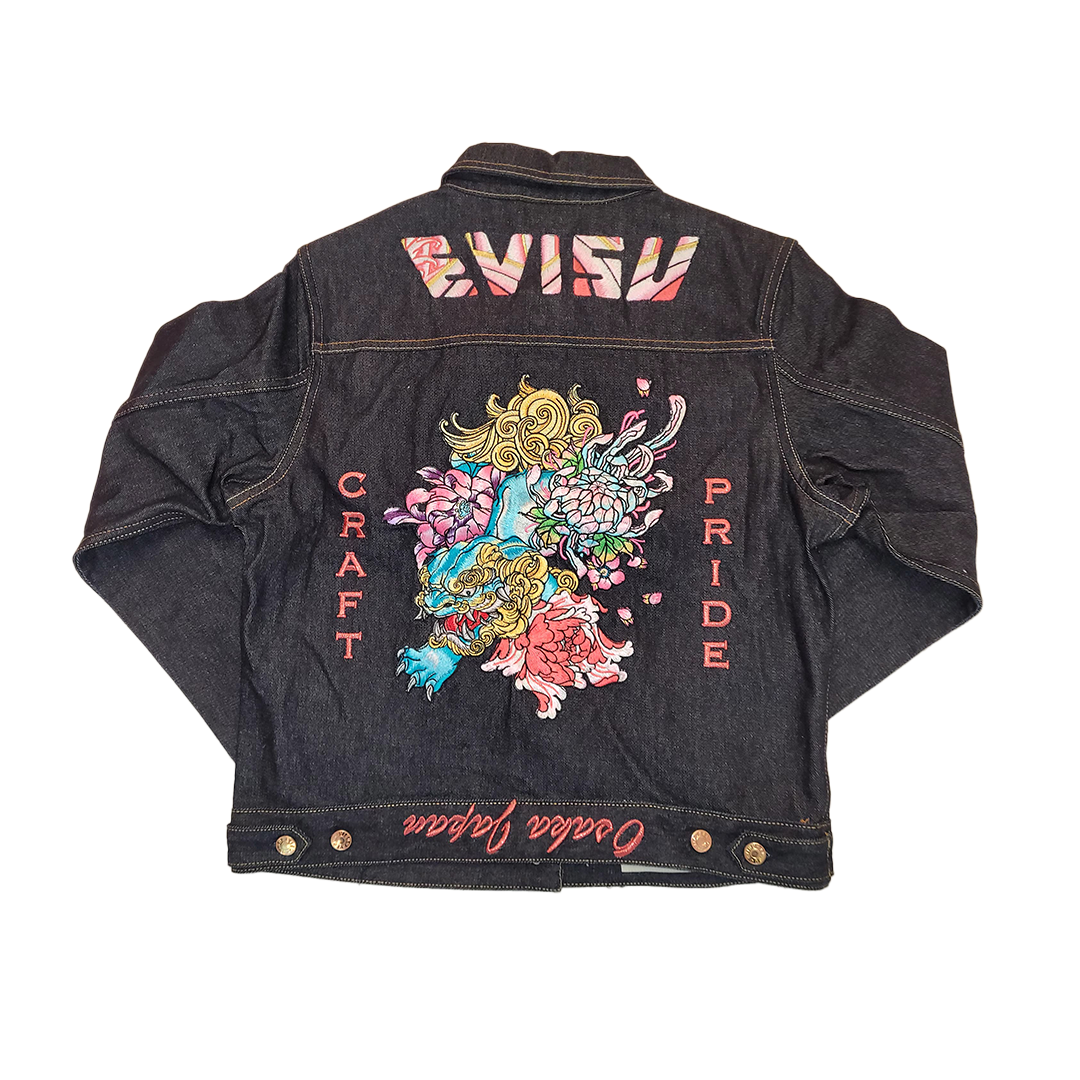 Evisu Embroidered Jacket Womens (L)