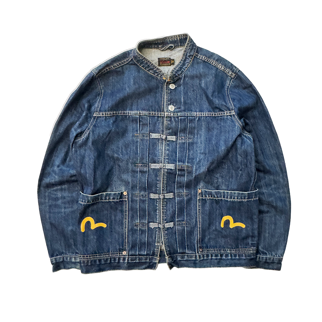 Evisu Denim Chinese Denim Jacket (XL)