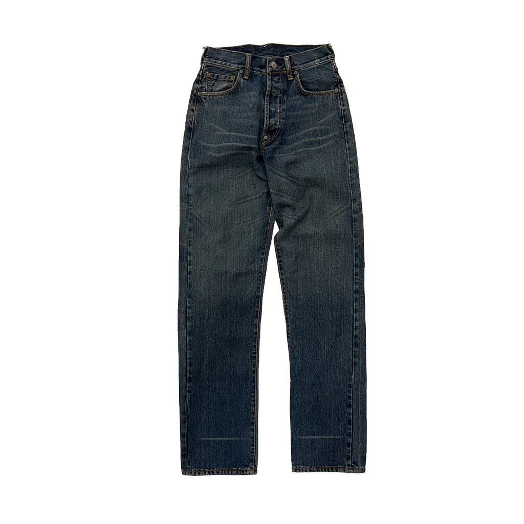 Evisu Daicock Yellow Embroidery Baggy Pants (28)