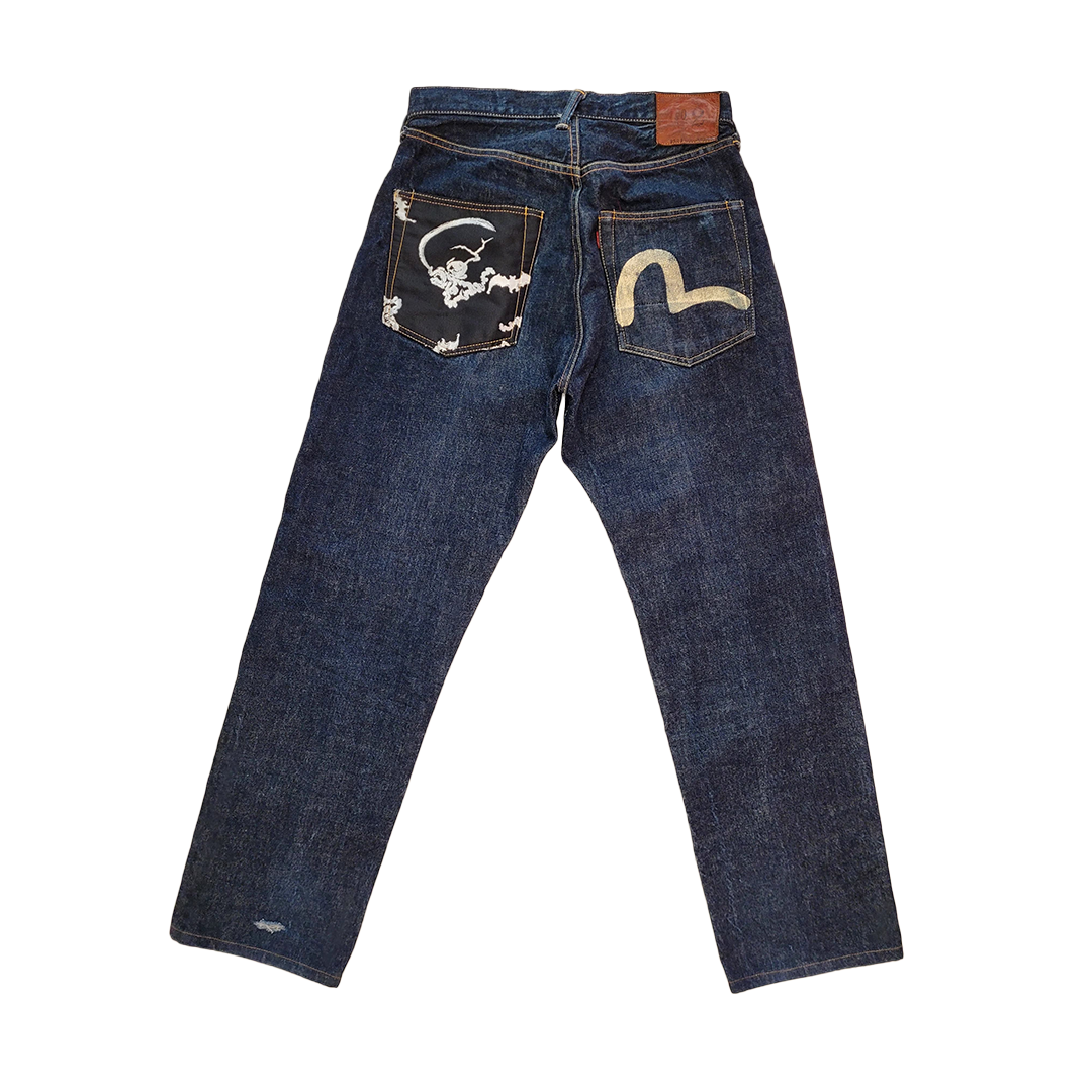 Evisu Embroidery Pocket Pants (32x35)