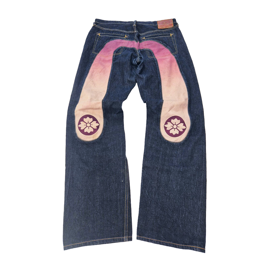Evisu Gradient Daicock Denim Pants (34x34)