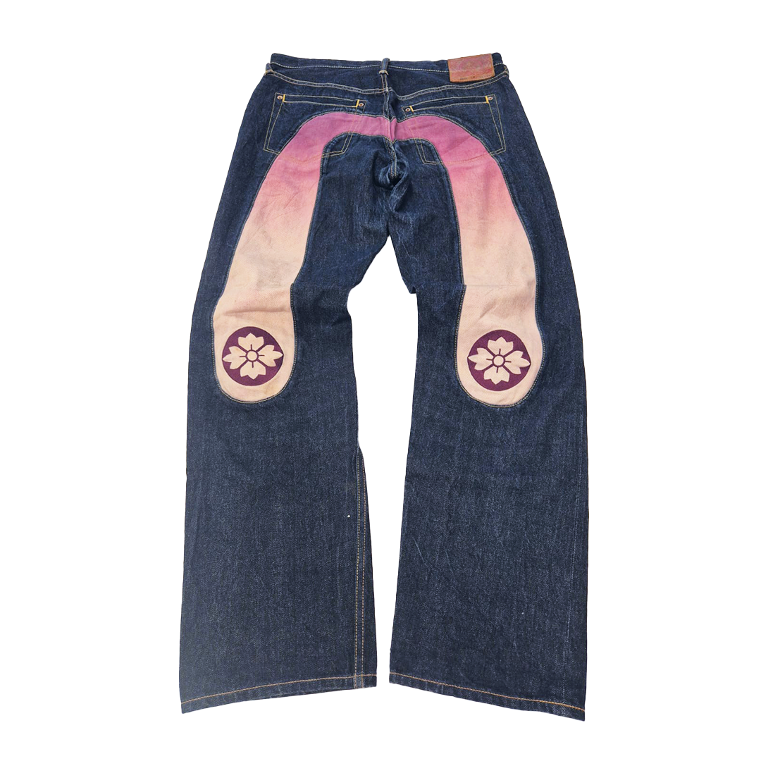 Evisu Gradient Daicock Denim Pants (34x34)
