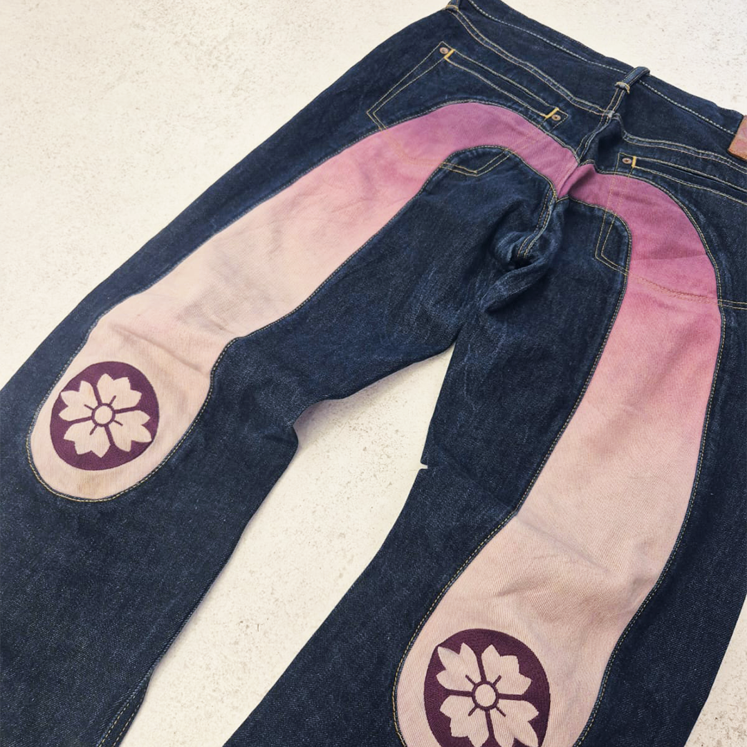 Evisu Gradient Daicock Denim Pants (34x34)