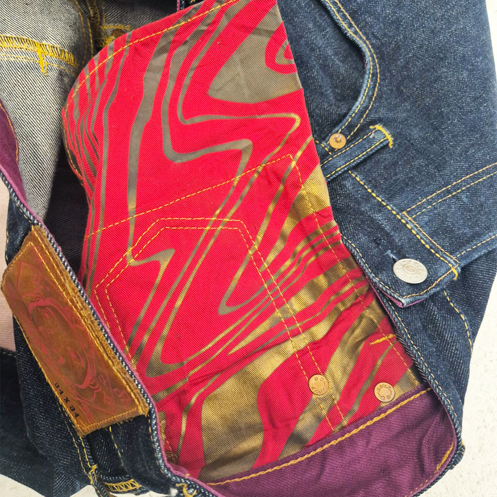 Evisu Gradient Daicock Denim Pants (34x34)