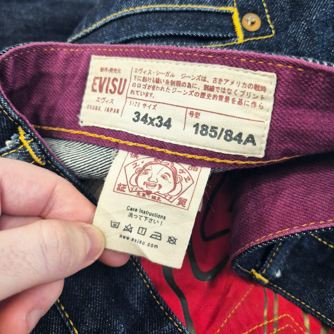 Evisu Gradient Daicock Denim Pants (34x34)