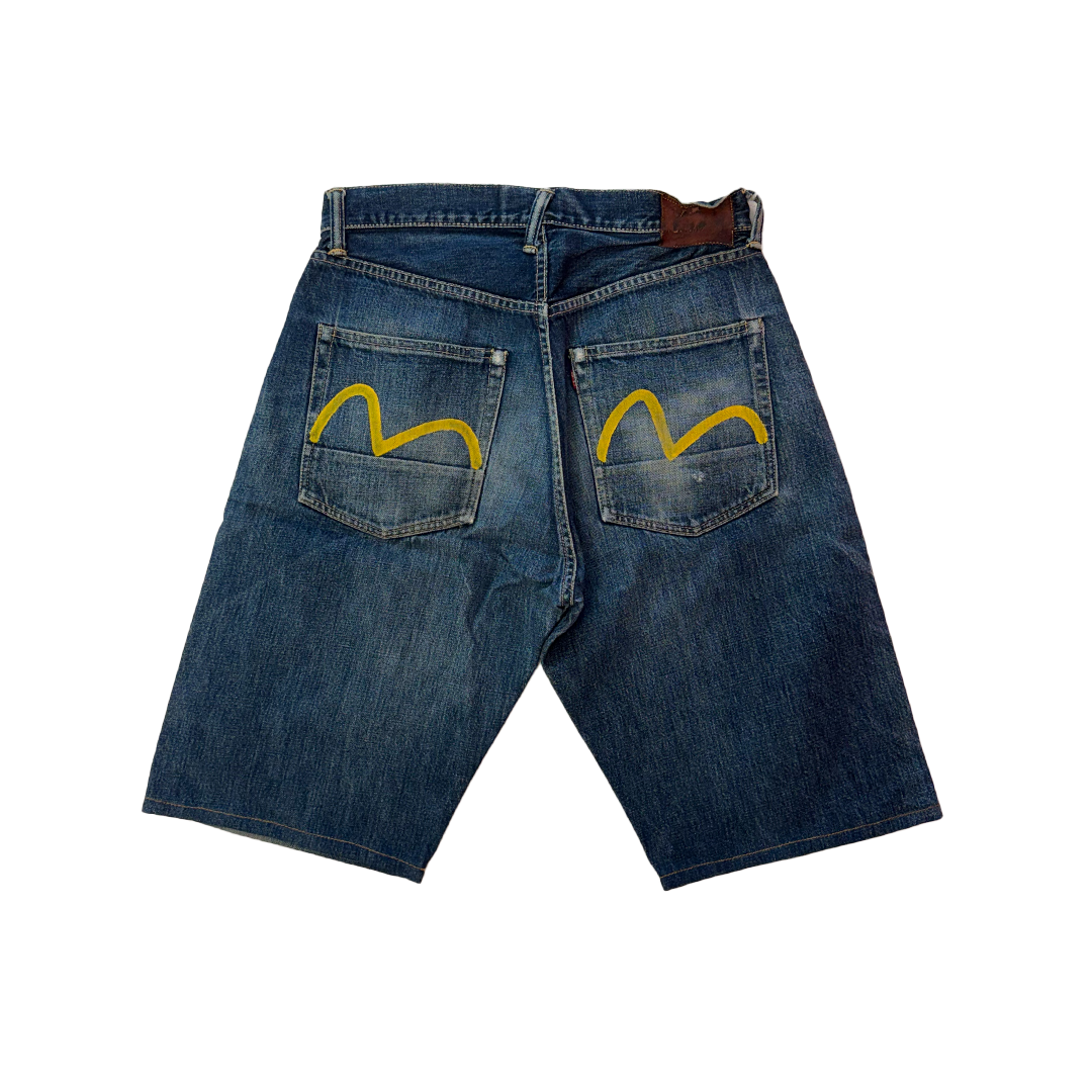 Evisu Seagull Denim Short (33)