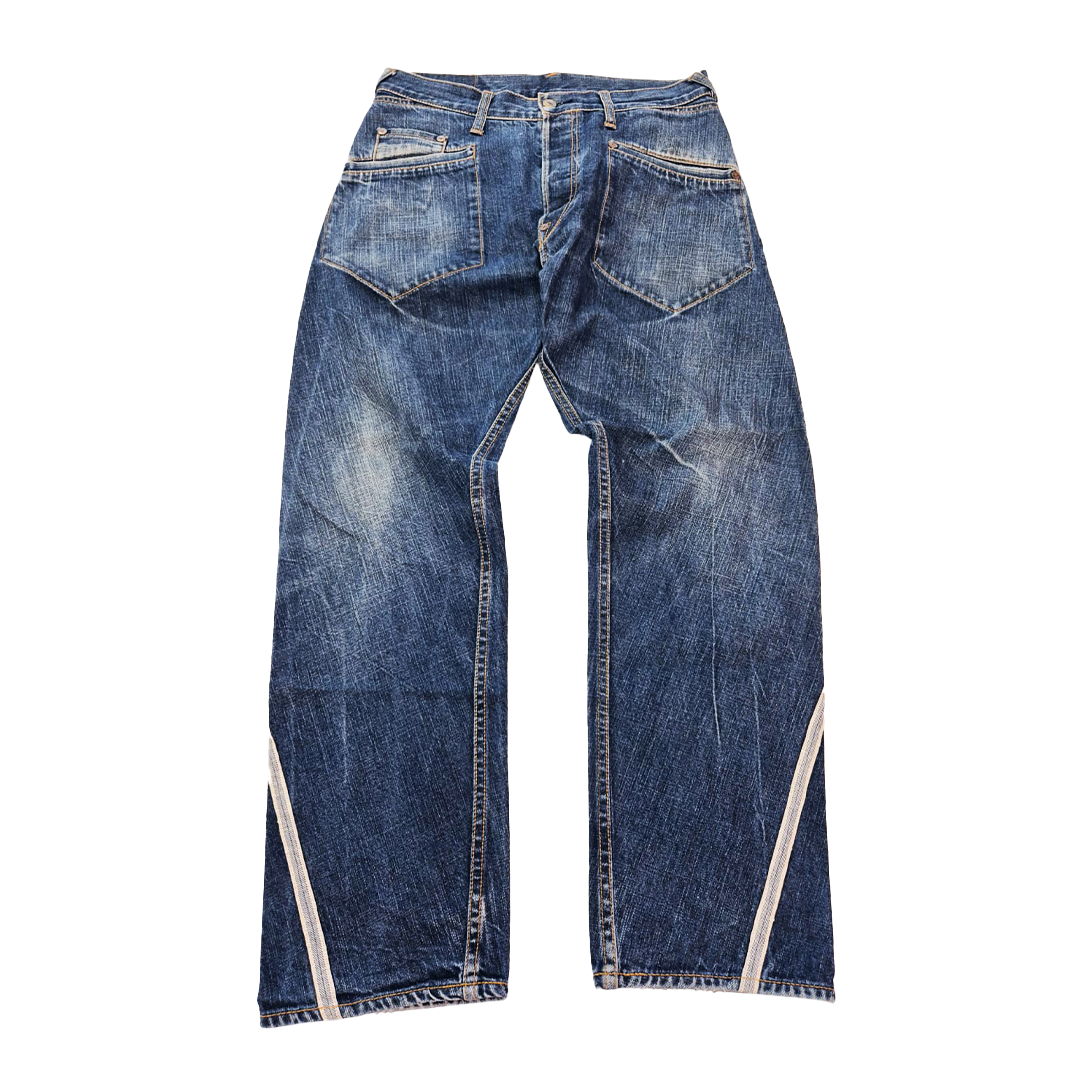 Evisu Seagull External Selvedge Denim Pants (32)