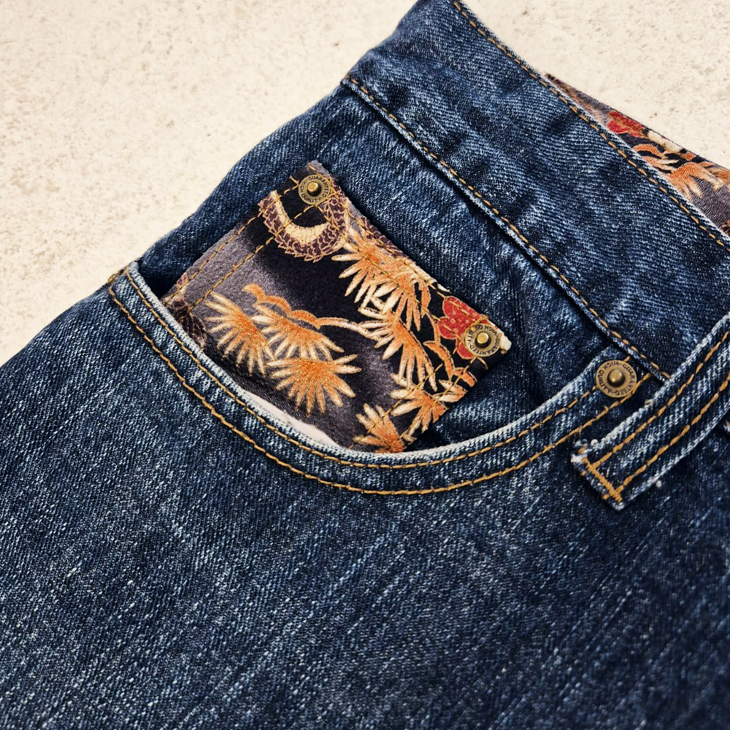 Evisu Seagull External Selvedge Denim Pants (32)