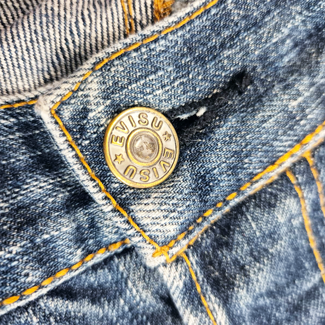 Evisu Seagull External Selvedge Denim Pants (32)