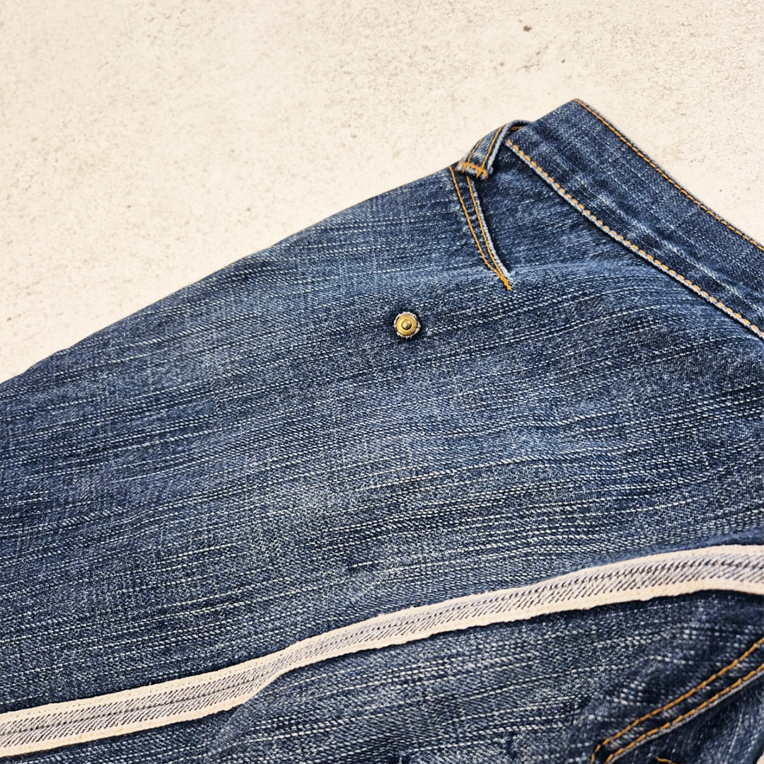 Evisu Seagull External Selvedge Denim Pants (32)