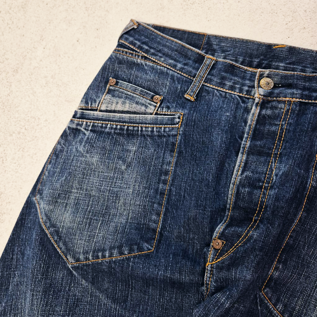 Evisu Seagull External Selvedge Denim Pants (32)