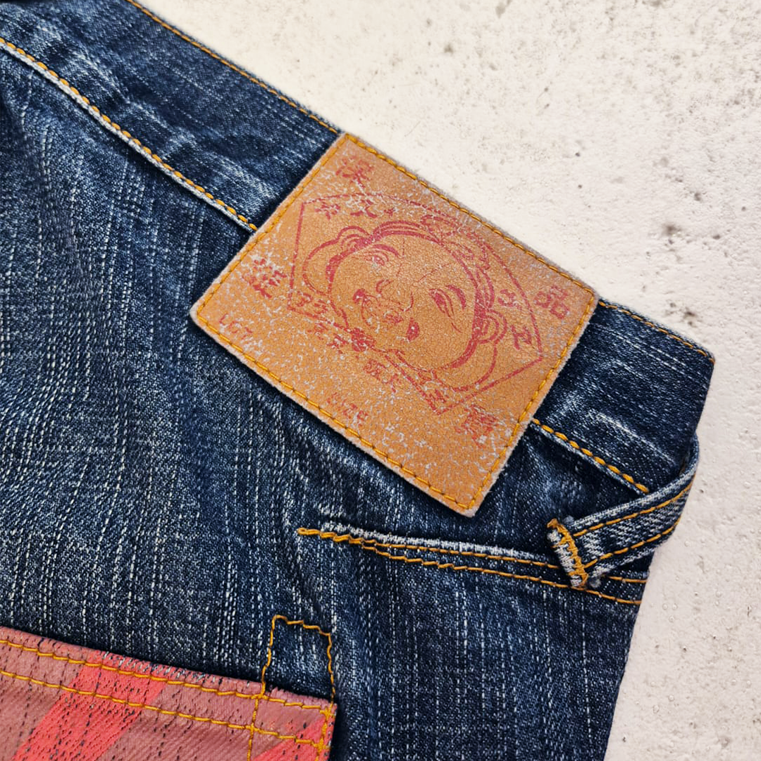 Evisu Seagull External Selvedge Denim Pants (32)