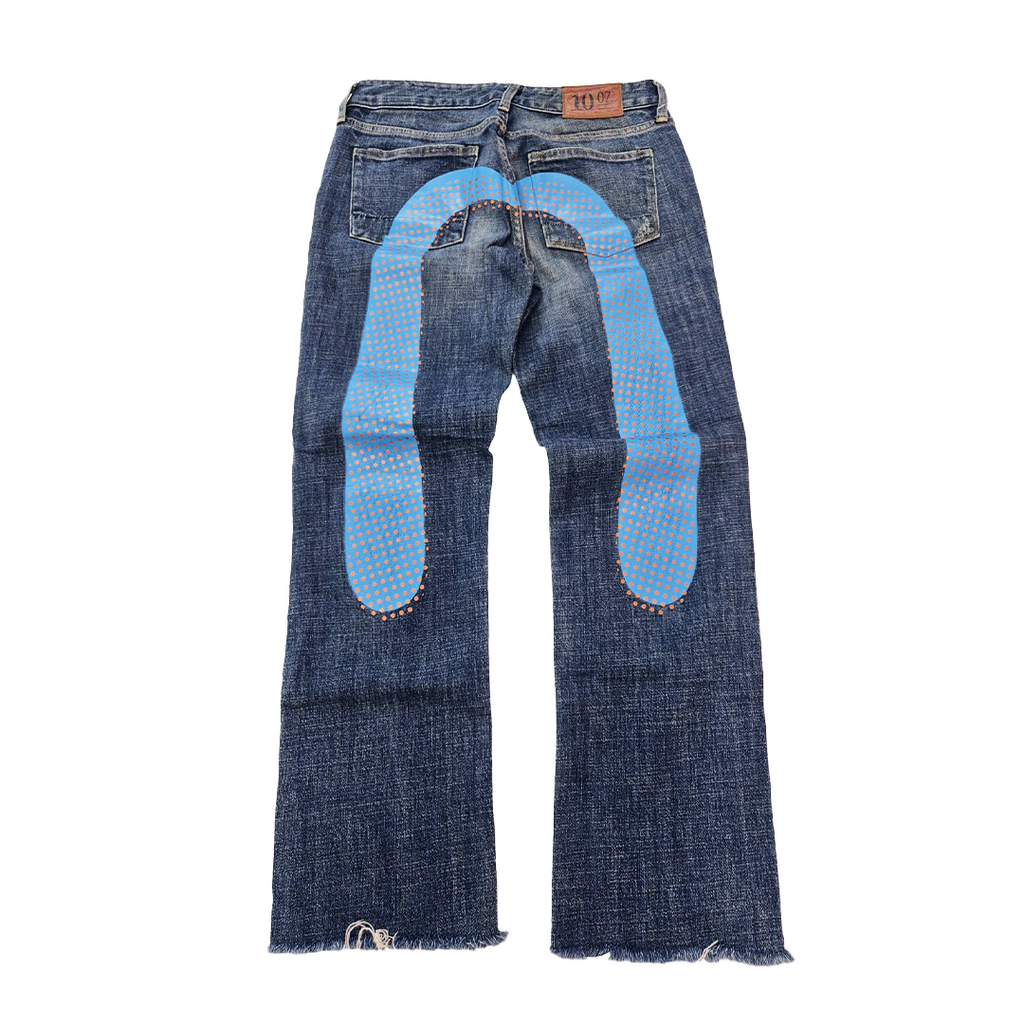 Evisu Polkadot 10oz Daicock Denim (26)