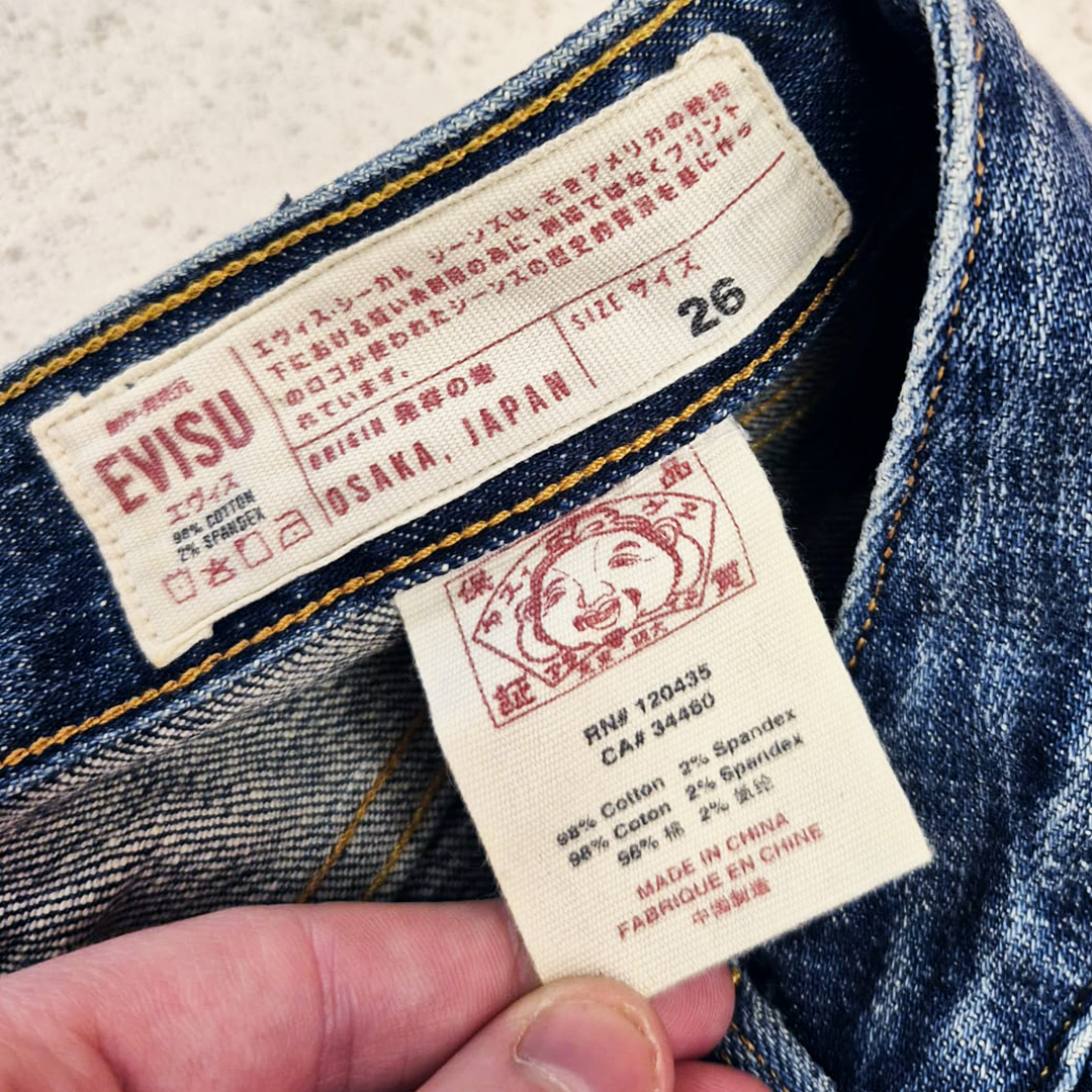 Evisu Polkadot 10oz Daicock Denim (26)