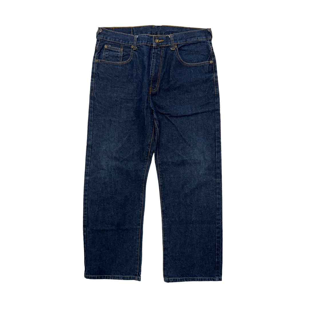 Evisu Embroidered Tiger Baggy Jeans (36)