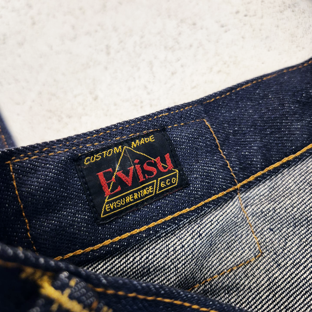 Evisu White Daicock Denim Pants (34x34)