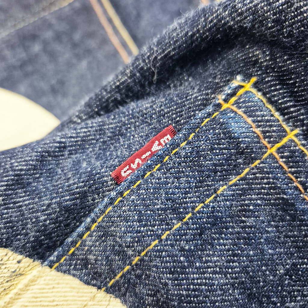 Evisu White Daicock Denim Pants (36x36)