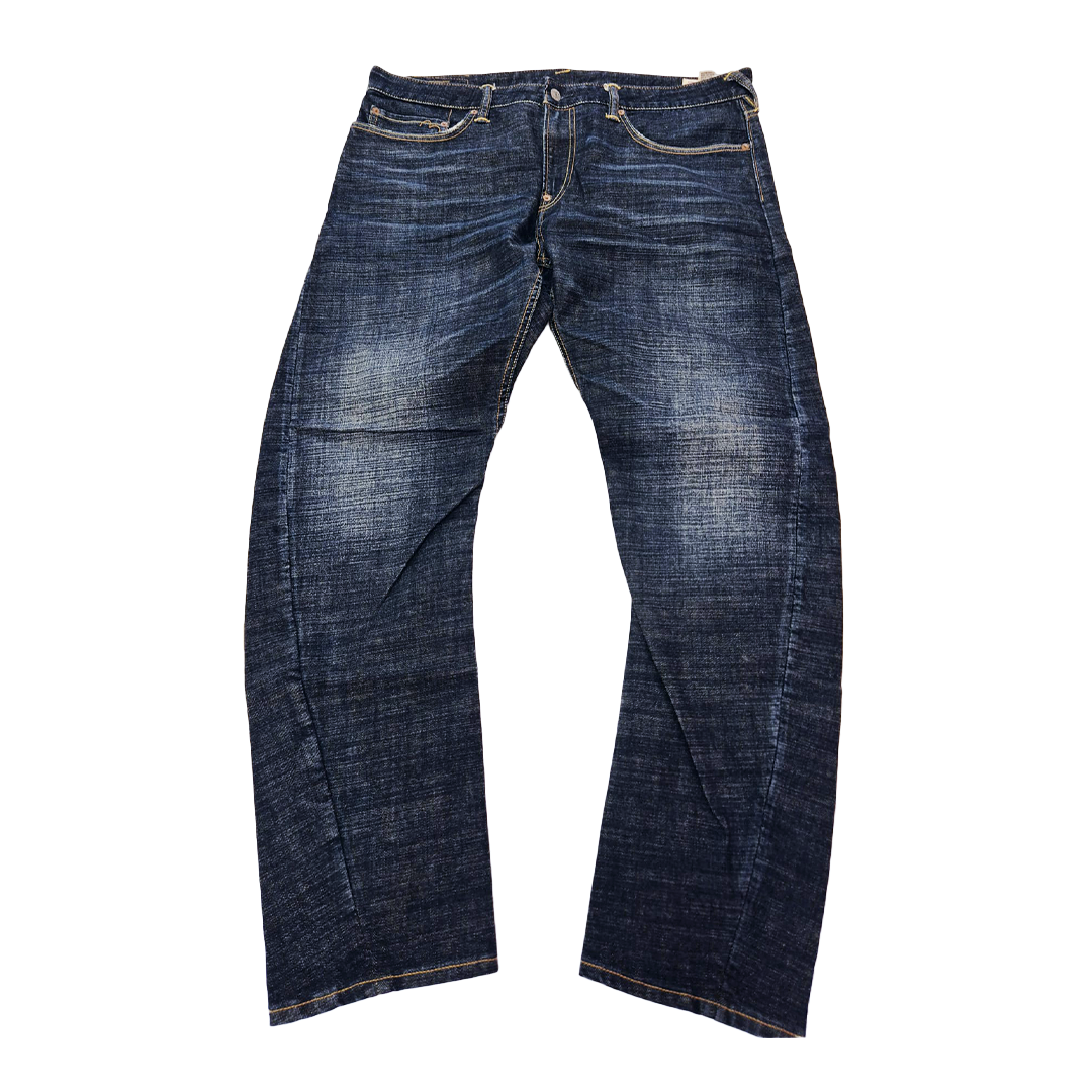 Evisu Yellow Daicock Everybody Talkin About Denim Pants (40)