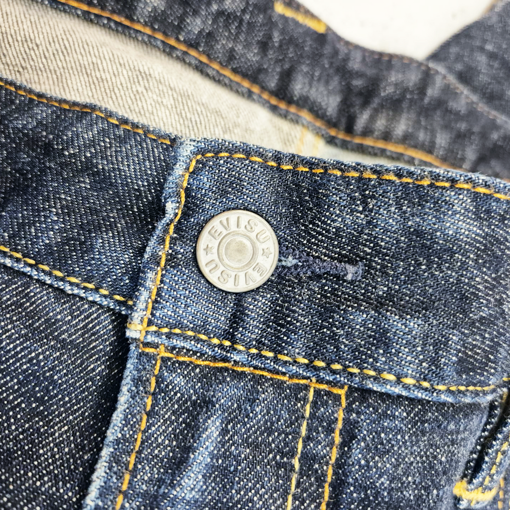 Evisu Yellow Daicock Everybody Talkin About Denim Pants (40)