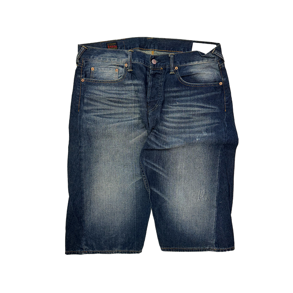 Evisu Daicock Logo Denim Short (36)