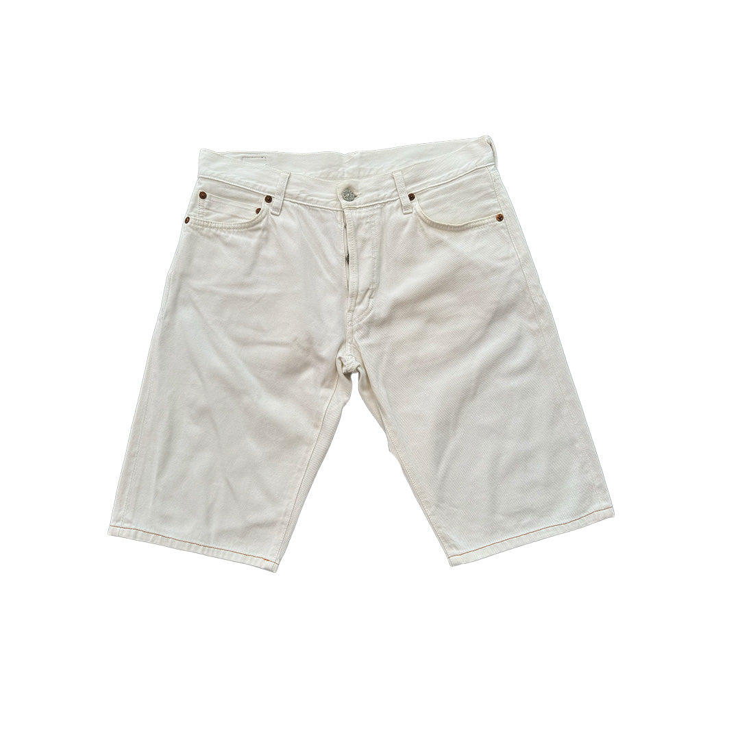 Evisu White Short (32)