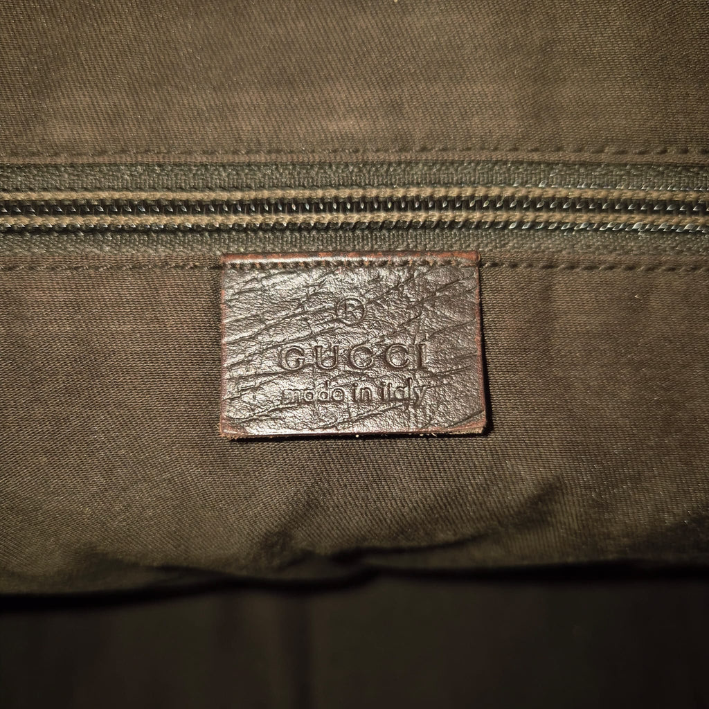 Gucci PVC Brown Crossbody Bag