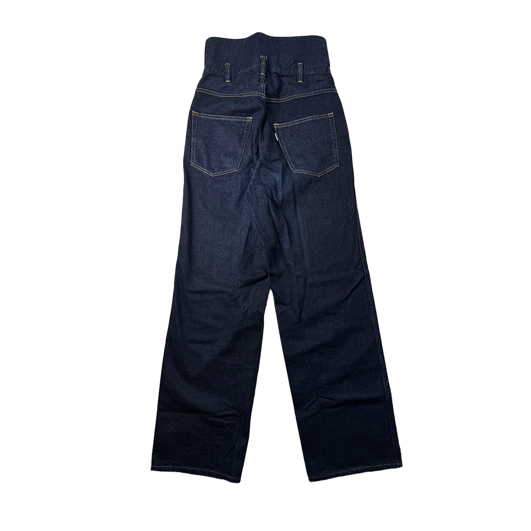 Graphpaper High-Waisted Denim Pants Indigo Blue (S)
