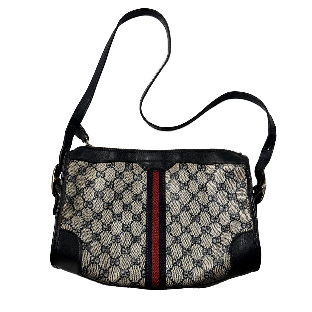 GUCCI Sherry Line Micro GG Pattern Shoulder Bag