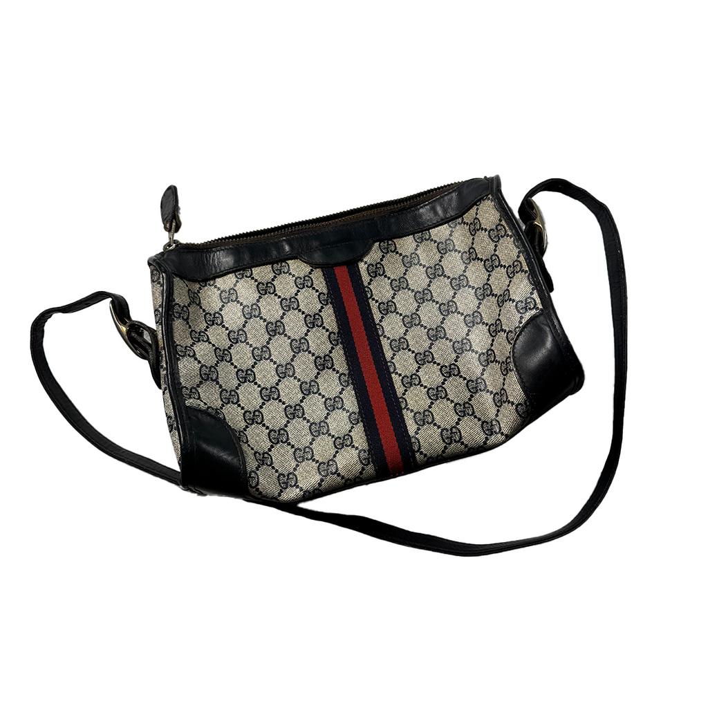 GUCCI Sherry Line Micro GG Pattern Shoulder Bag