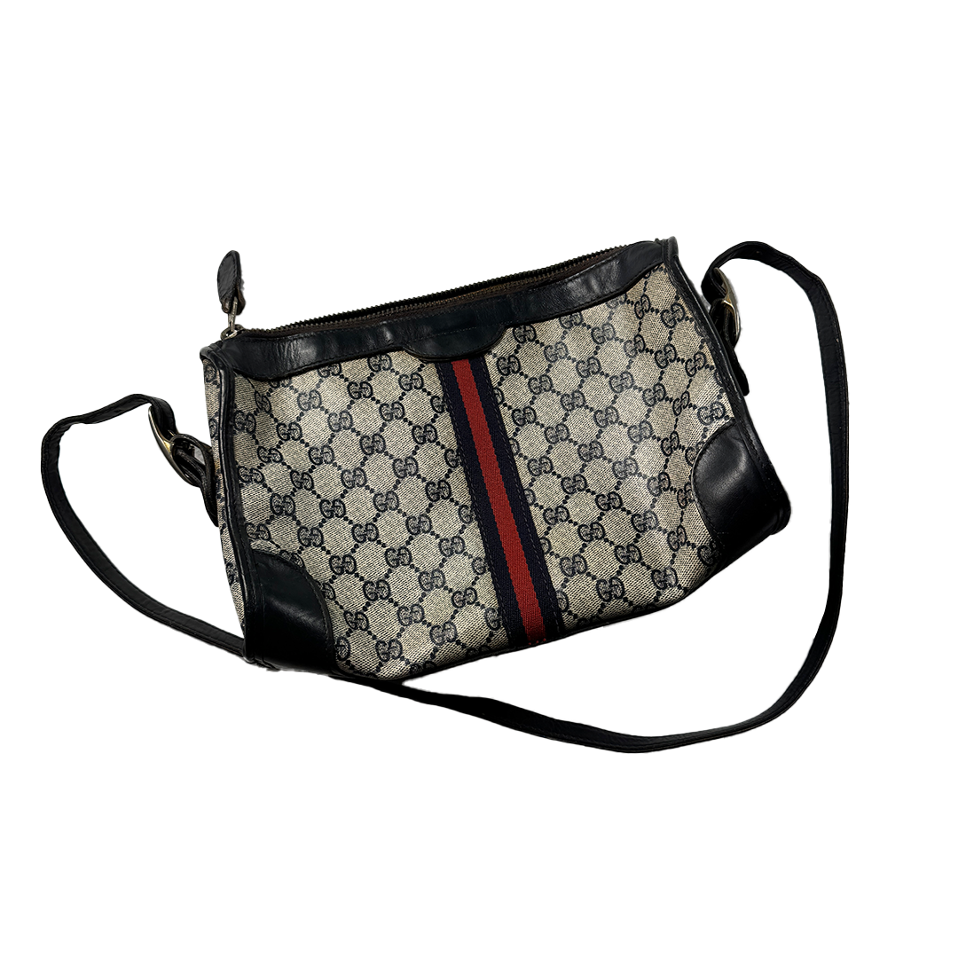 GUCCI Sherry Line Micro GG Pattern Shoulder Bag