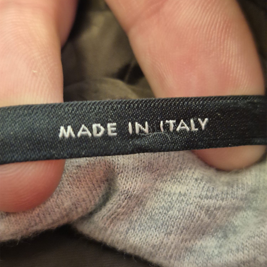 Gucci Web Collar Brown Windbreaker Jacket (46)