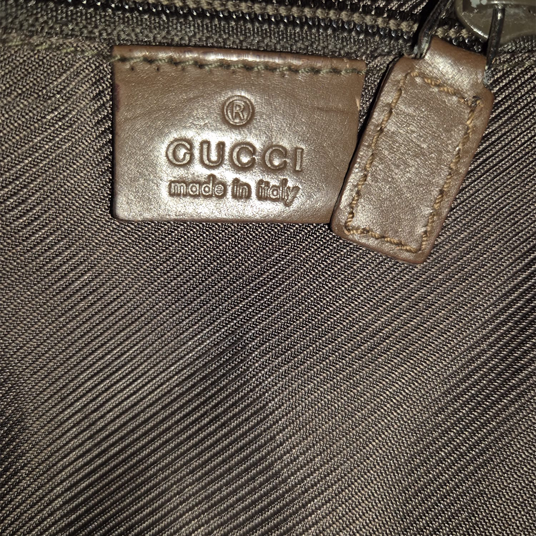 GUCCI Monogram Canvas Sling Bag