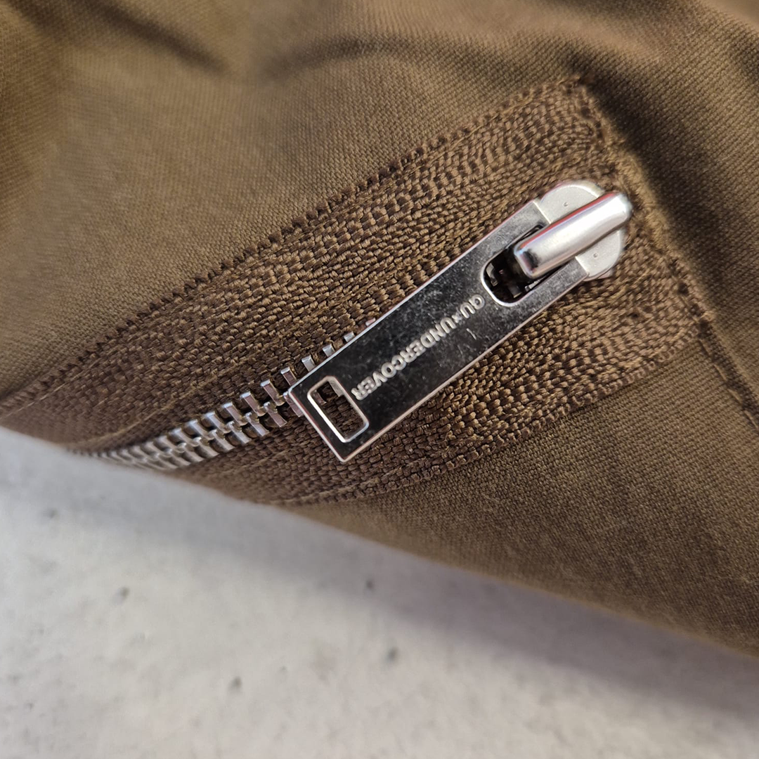 GU x Undercover Brown Zip Pocket Pants (S)