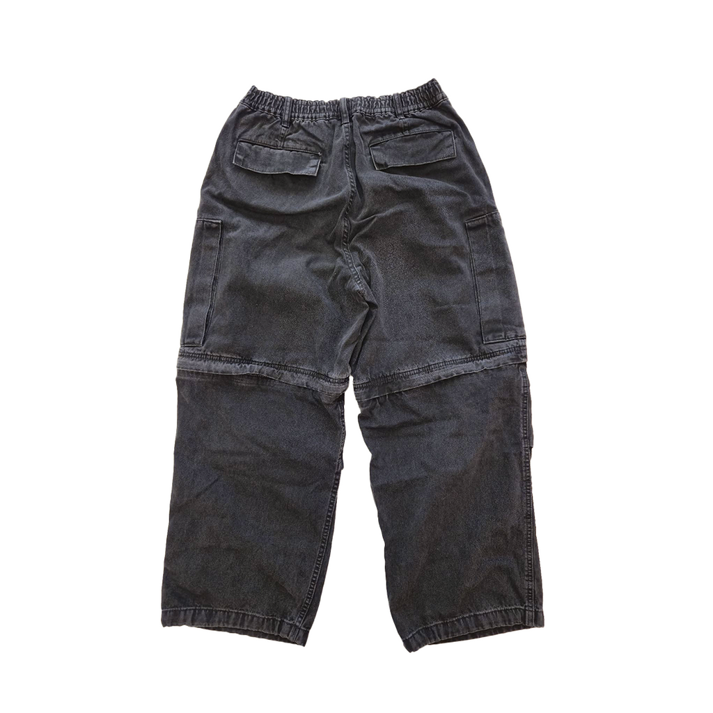 GU x UNDERCOVER Denim Convertible Wide Cargo Pants (M)