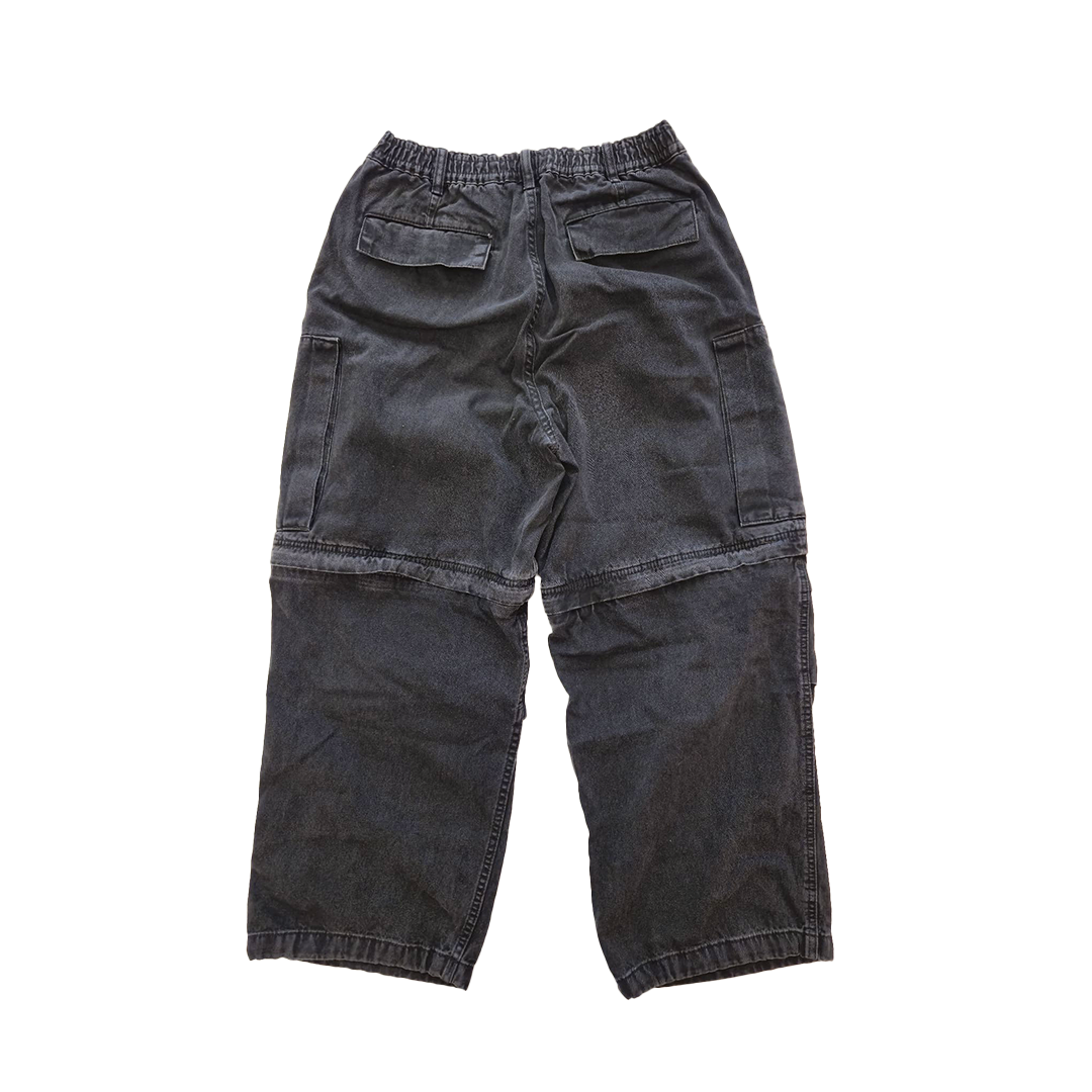 GU x UNDERCOVER Denim Convertible Wide Cargo Pants (M)