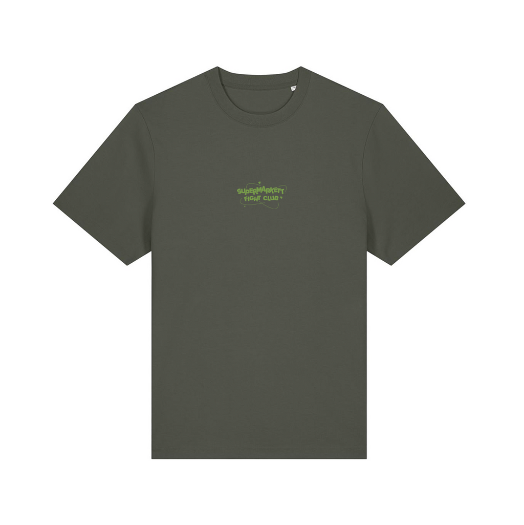 supermarkett fight club khaki tee