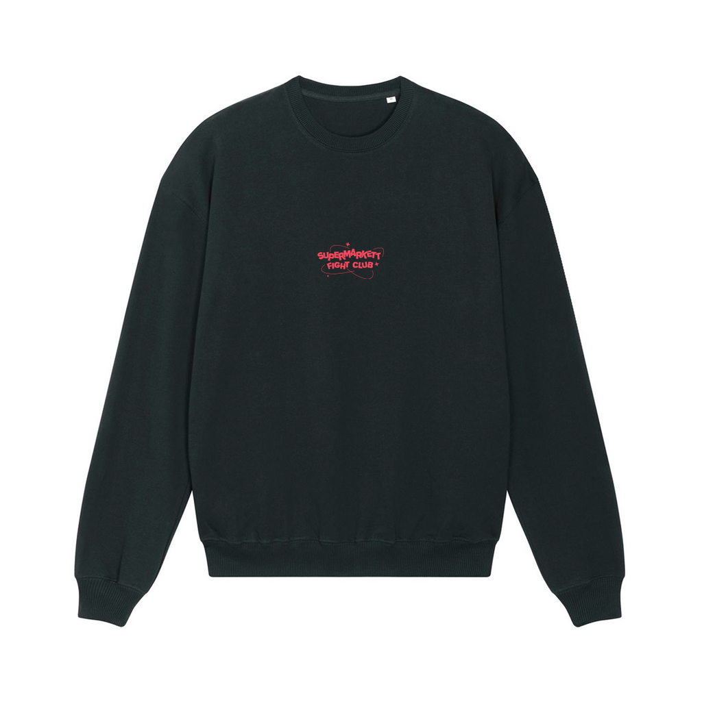 supermarkett fight club black crewneck