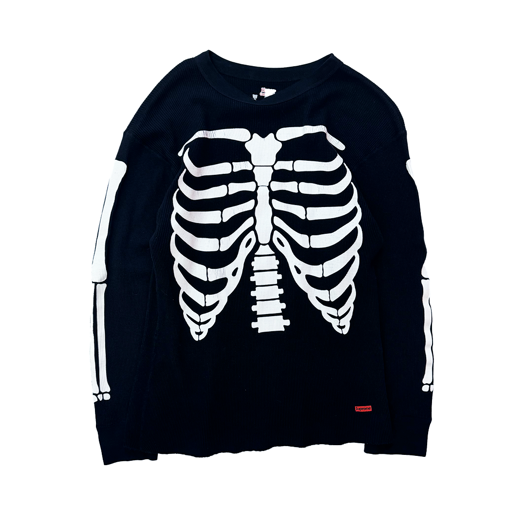 Supreme x Hanes Skull Thermal (L)