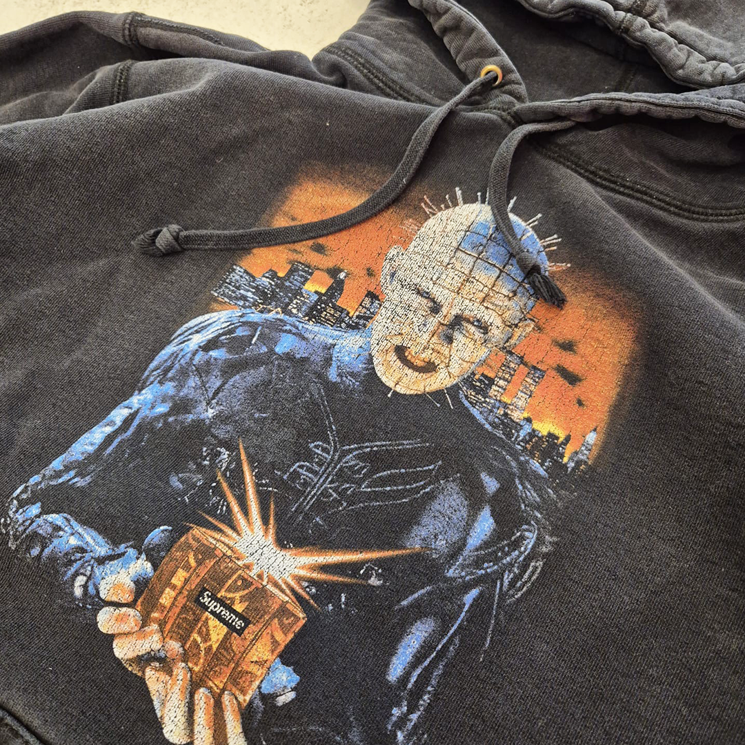 Supreme x Hellraiser Black Hoodie (M)