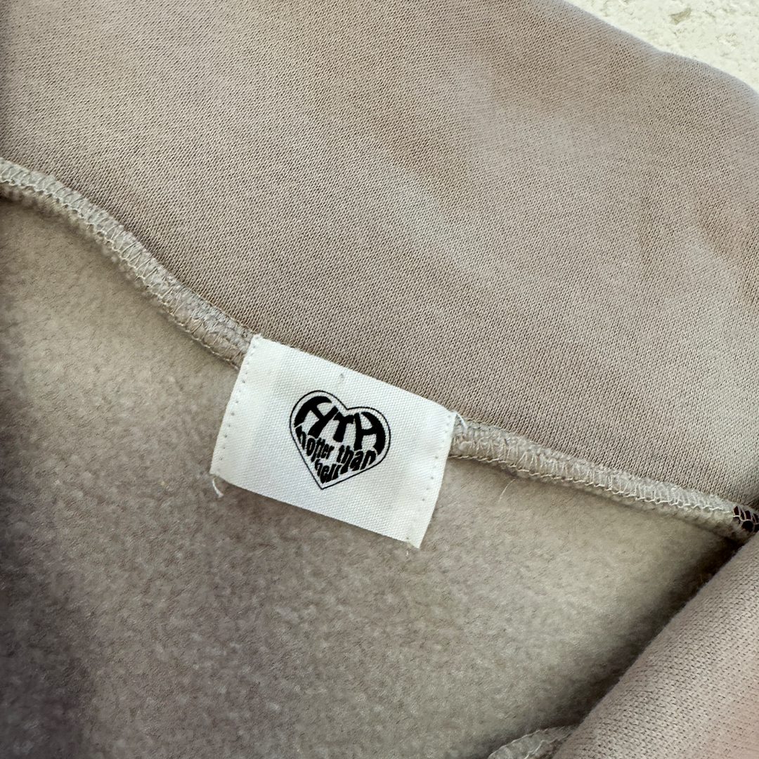 Hotter Than Hell Half Zip Sweat Raglan (Free Size)